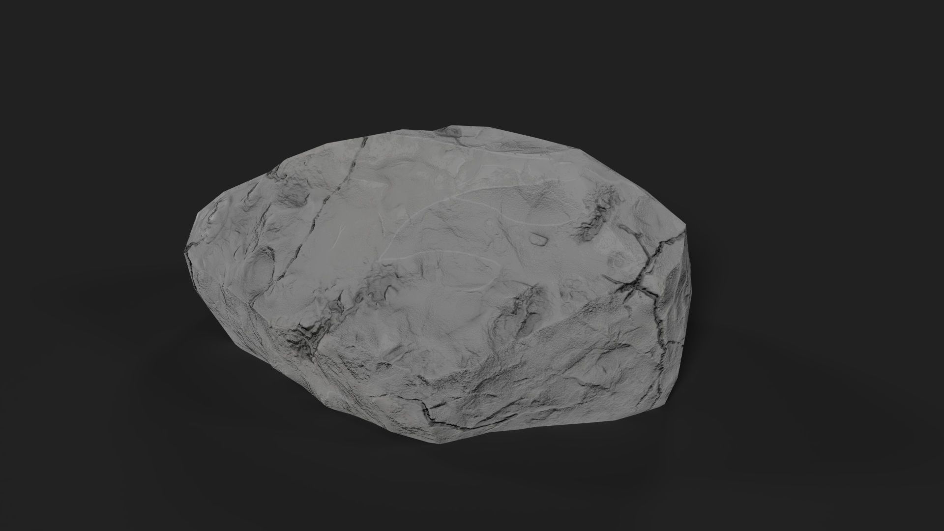 Low Poly Stones Pack Low-poly 3D model_8