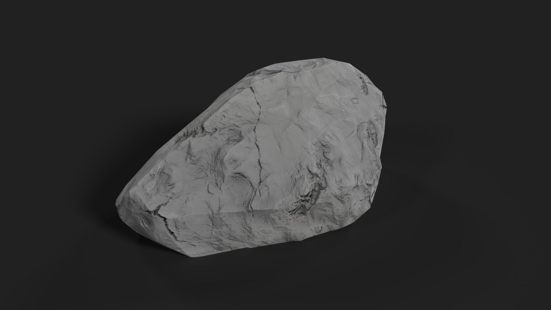 Low Poly Stones Pack Low-poly 3D model_6