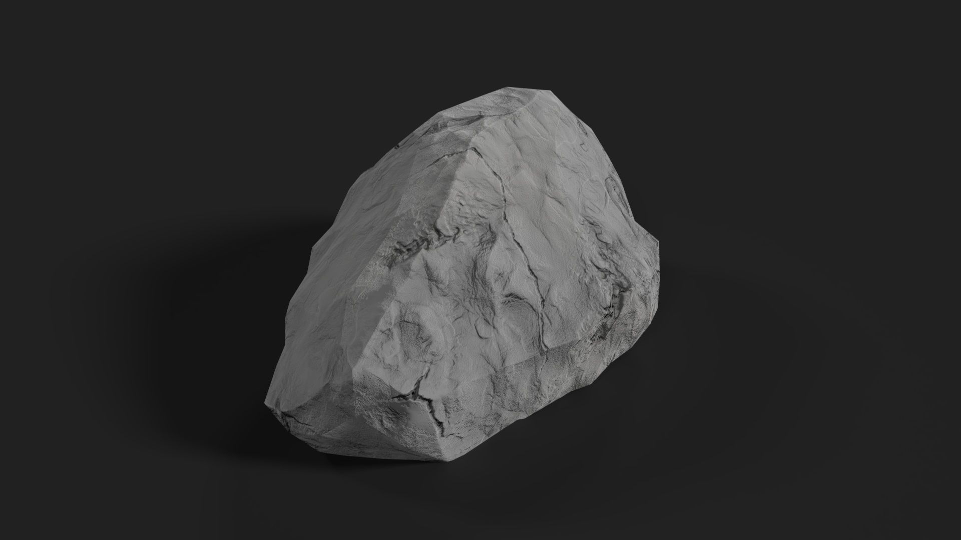 Low Poly Stones Pack Low-poly 3D model_13