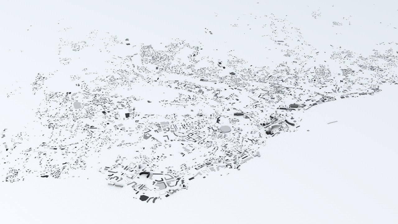 Madeira Streets and Buildings 3D model_6