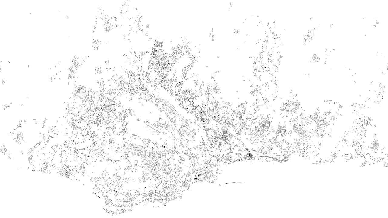 Madeira Streets and Buildings 3D model_12