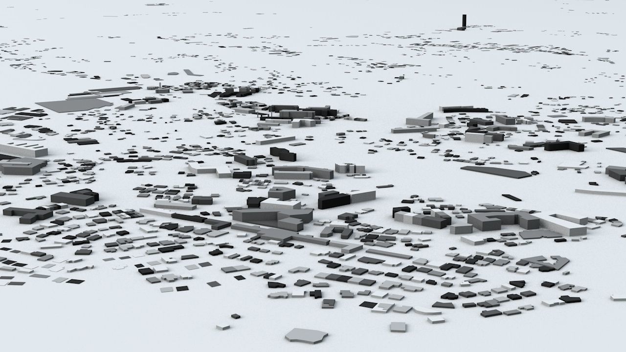 Madeira Streets and Buildings 3D model_4