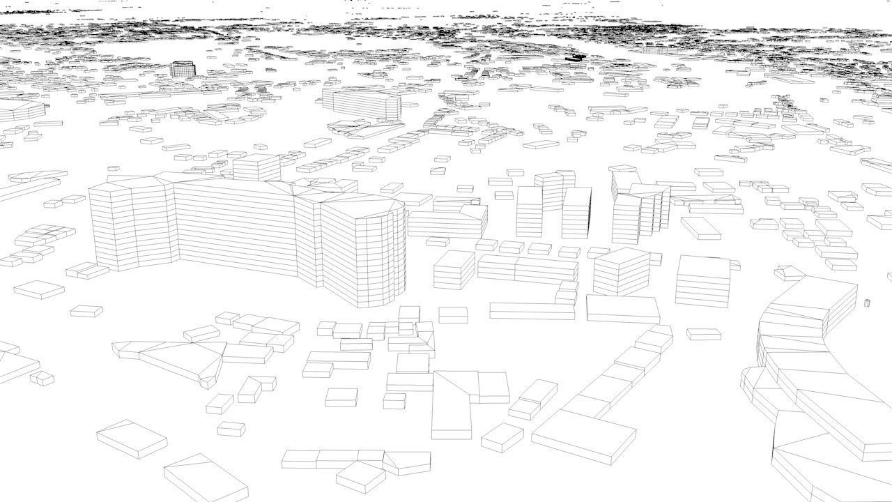 Madeira Streets and Buildings 3D model_15