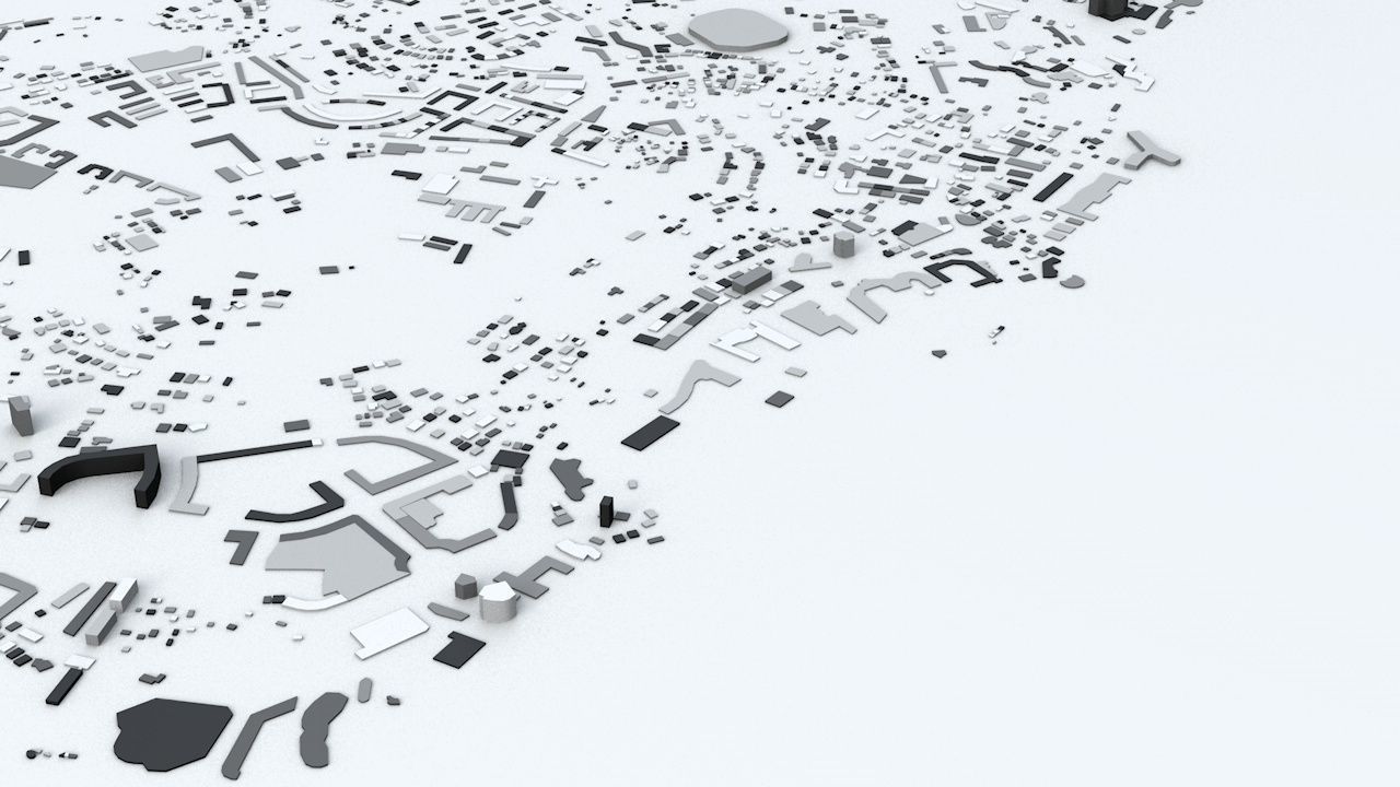 Madeira Streets and Buildings 3D model_7