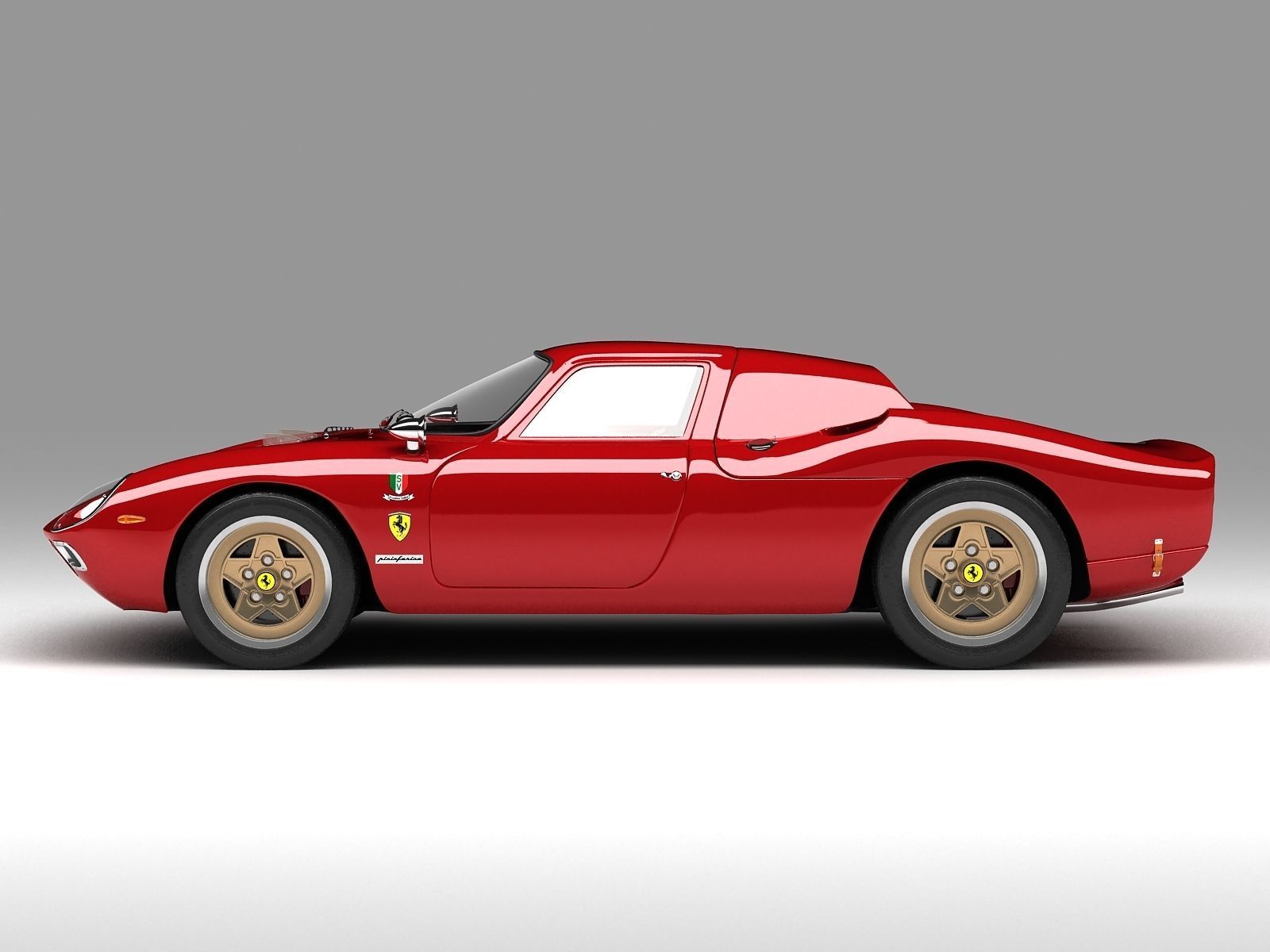 Ferrari 250 LM Berlinetta 3D model_8