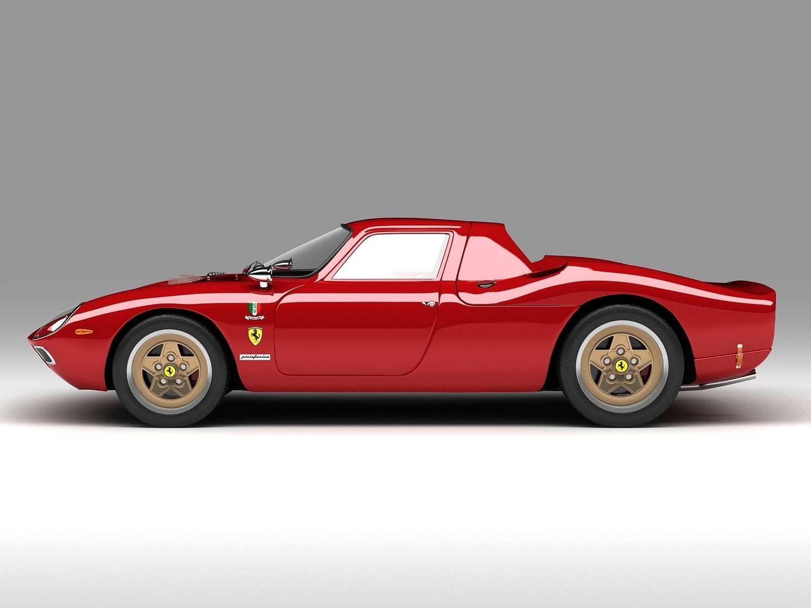 Ferrari 250 LM Berlinetta 3D model_4