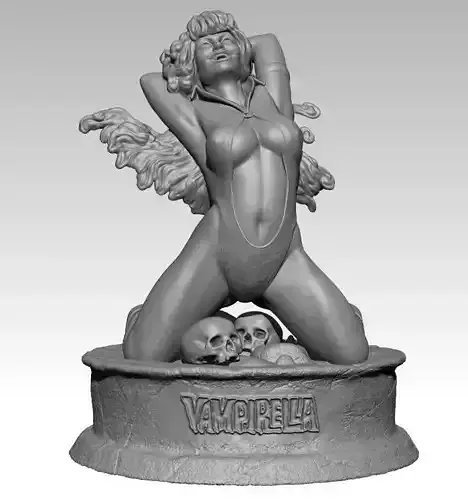 Vampirella - Princess of Darkness 3D print model