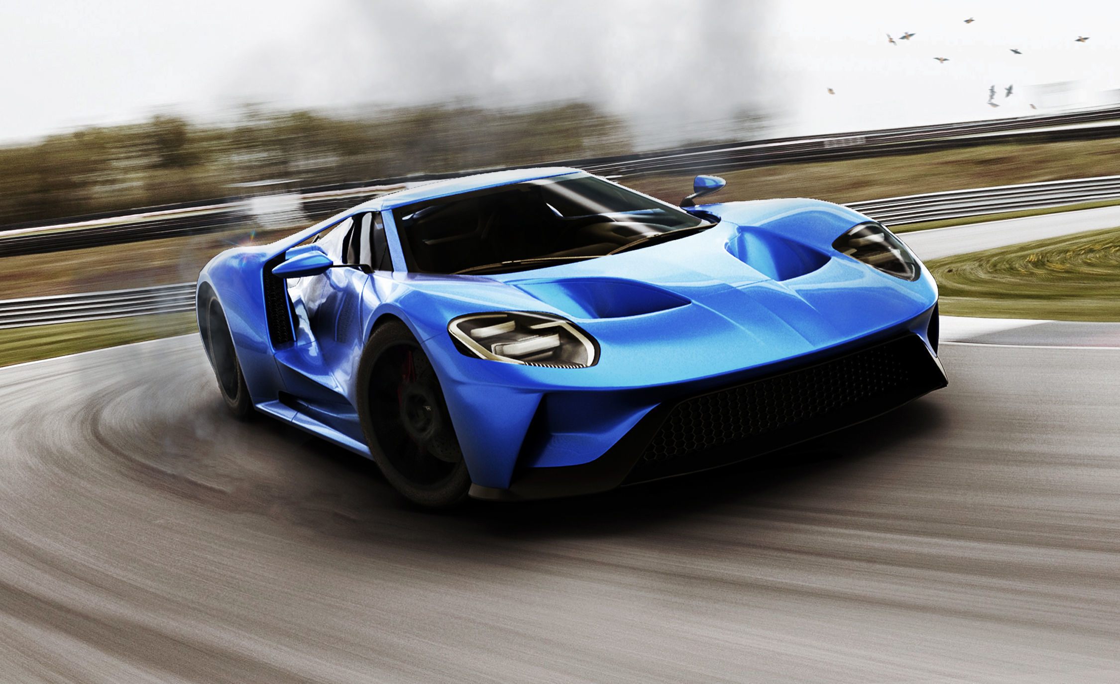 GT 2017 Racing Car Model 3D model_8