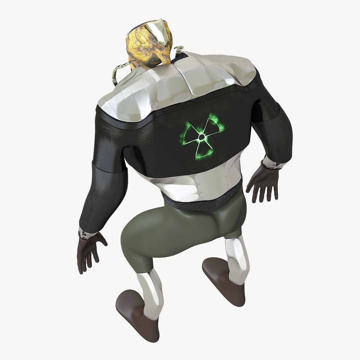 Mutant character 3D model_2