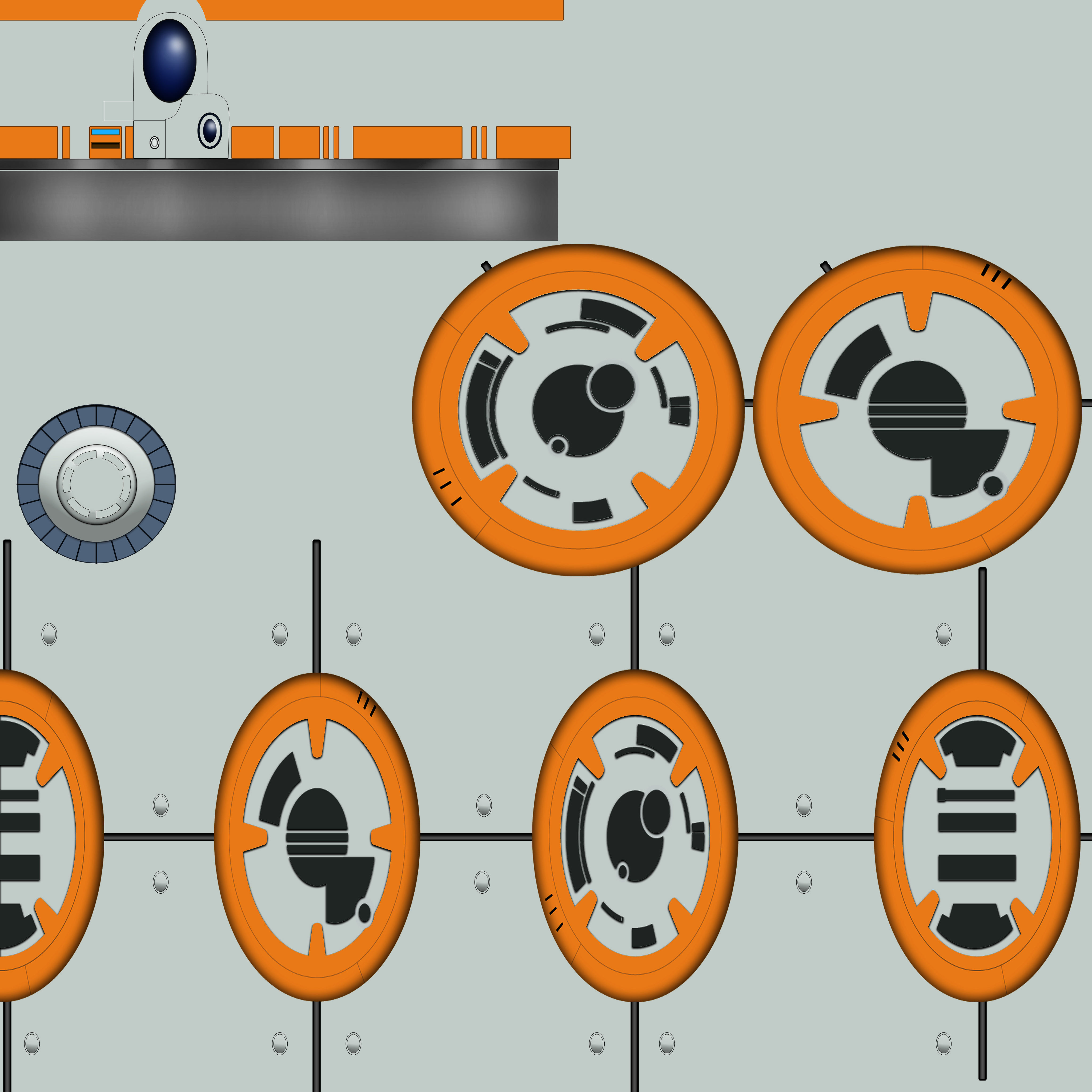 BB8 Animation 3D model_17