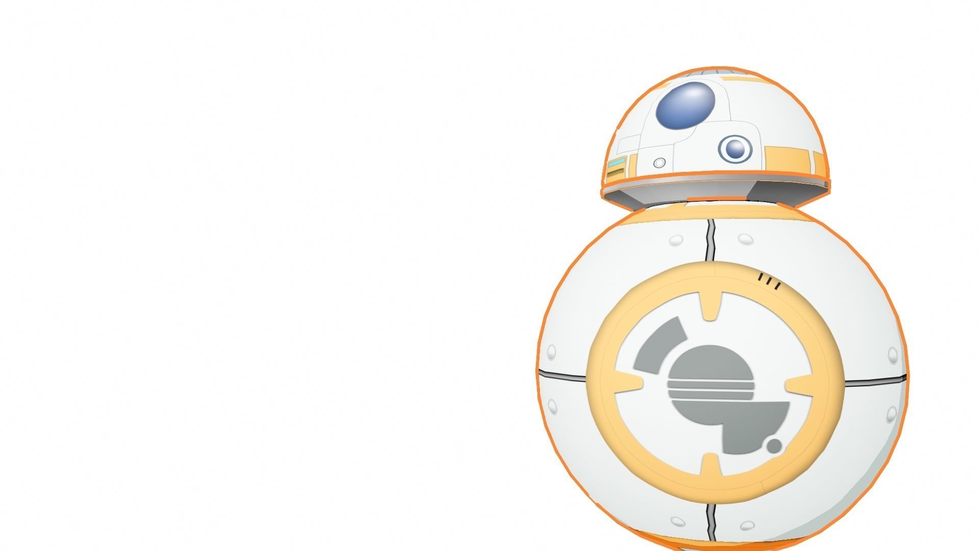 BB8 Animation 3D model_1