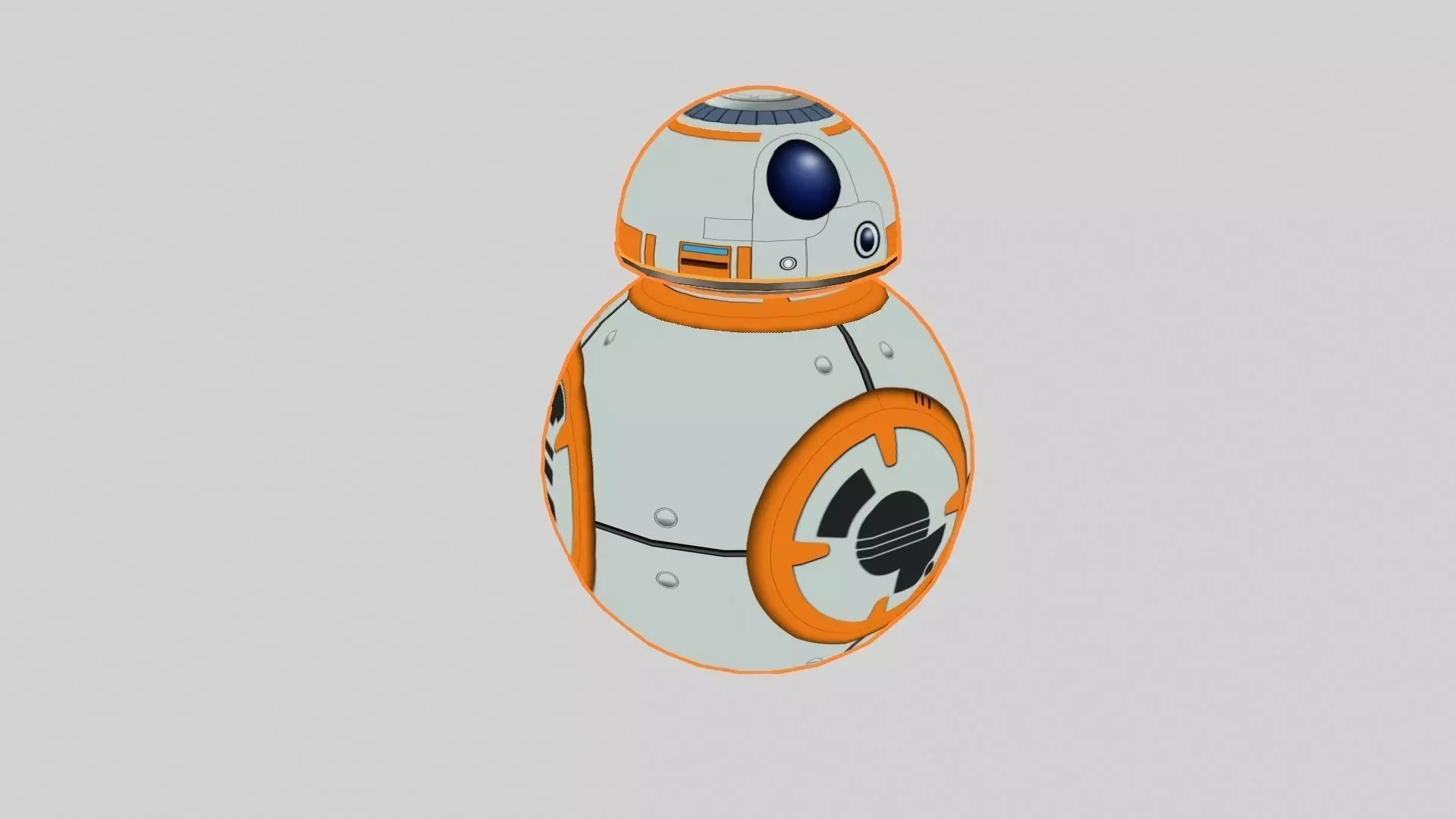 BB8 Animation 3D model_0