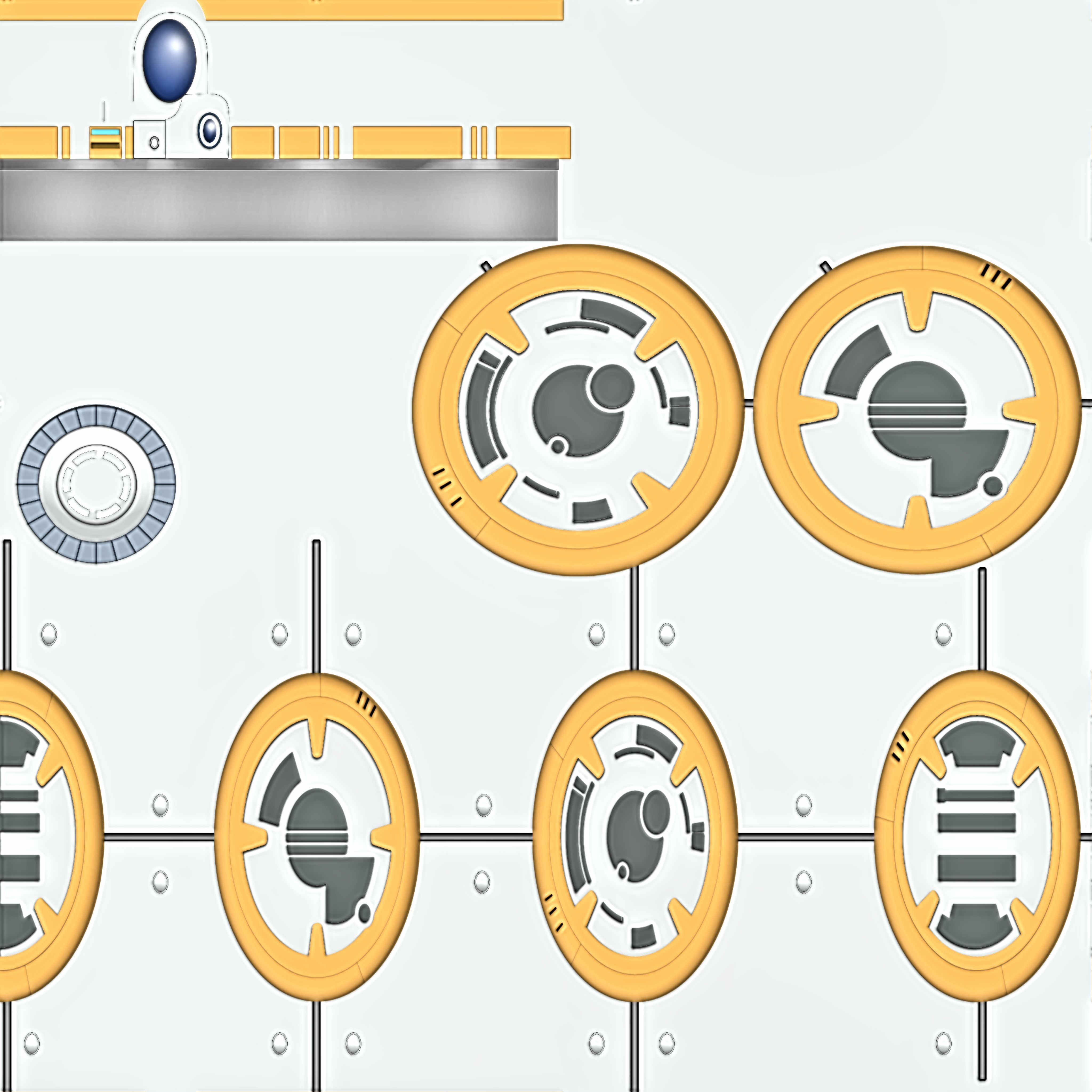 BB8 Animation 3D model_12