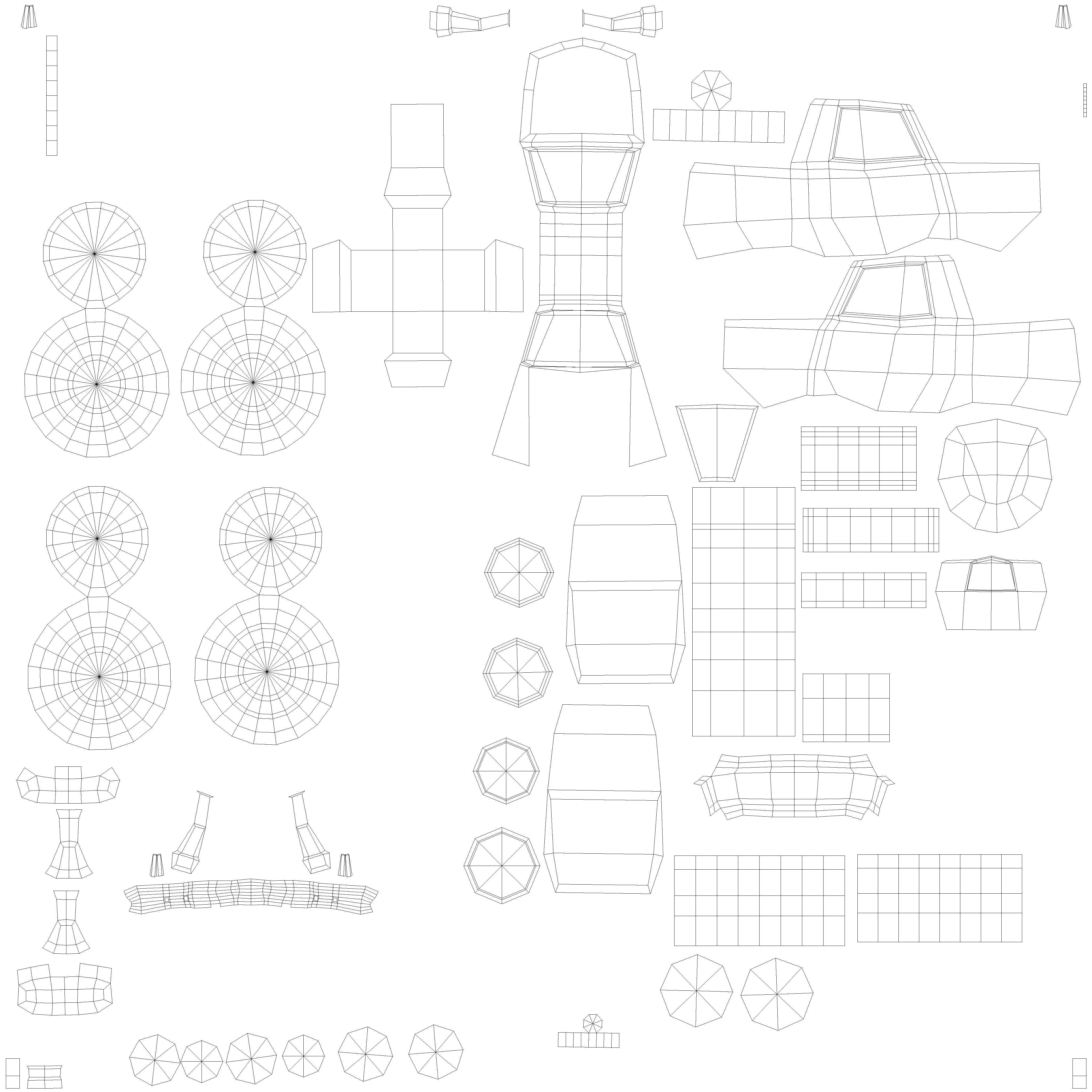 Toon Truck 3D model_8