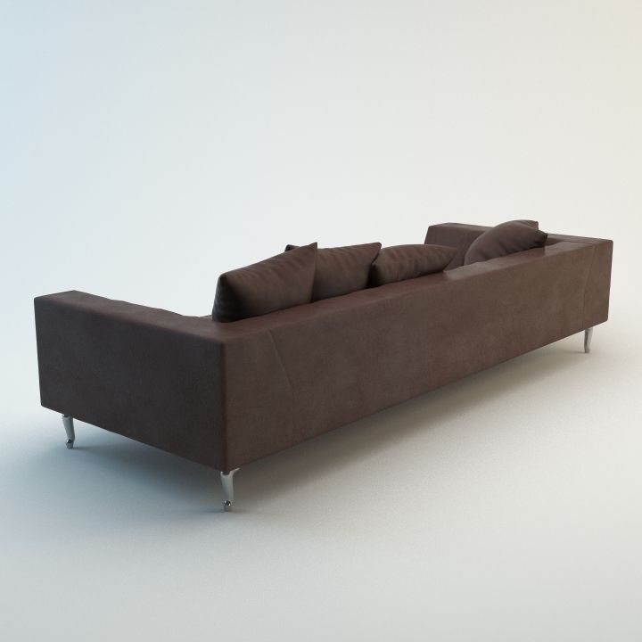 Zliq Sofa 3D model_2