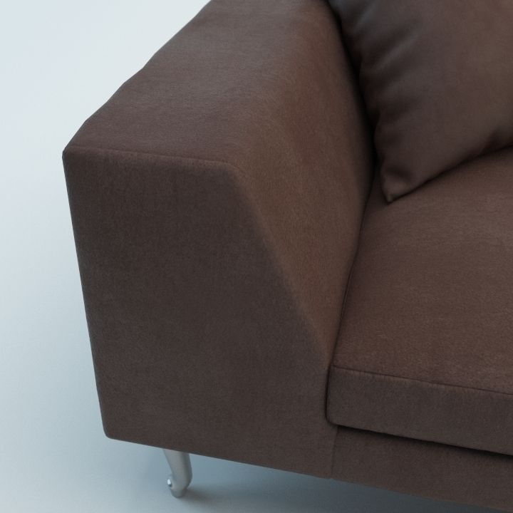 Zliq Sofa 3D model_1