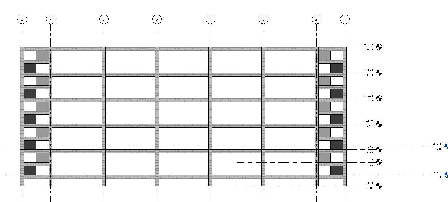 Building Structure Basic Model Revit Structure-Robot Structure 3D model_7