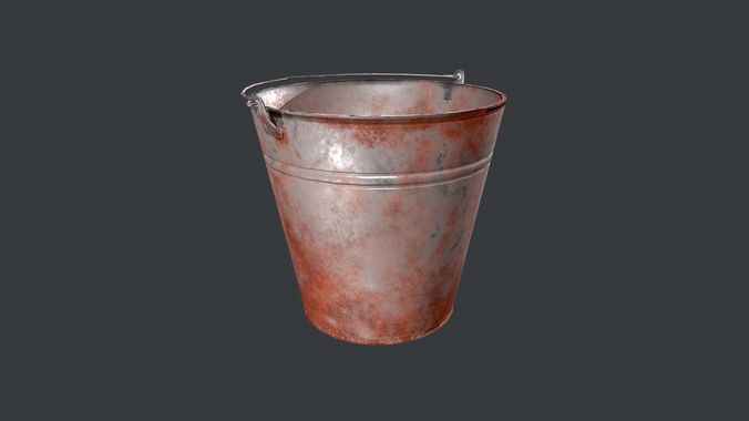 The Pail Low-poly 3D model