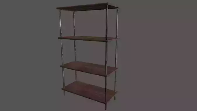Cupboard Low-poly 3D model