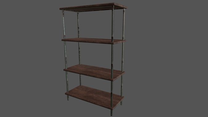 Cupboard Low-poly 3D model