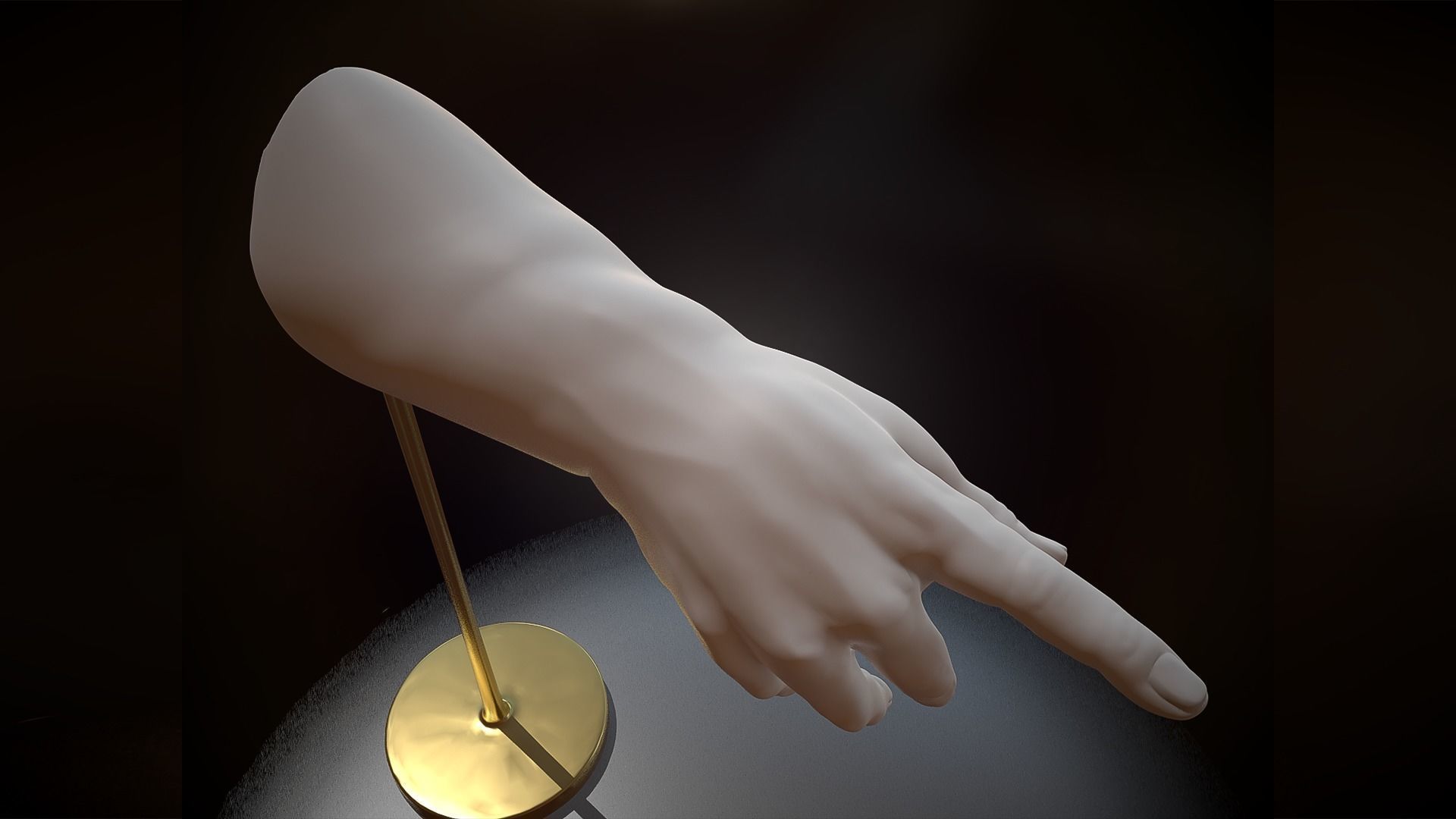 The Creation of Adam 3D print 3D print model_7