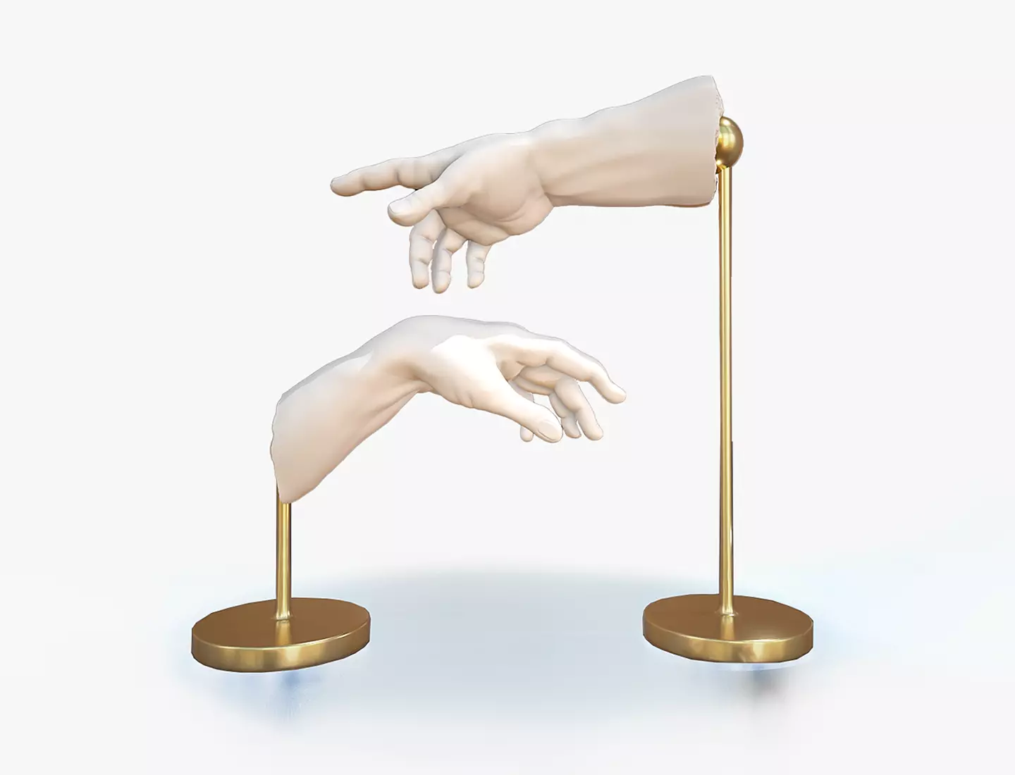 The Creation of Adam 3D print 3D print model_0