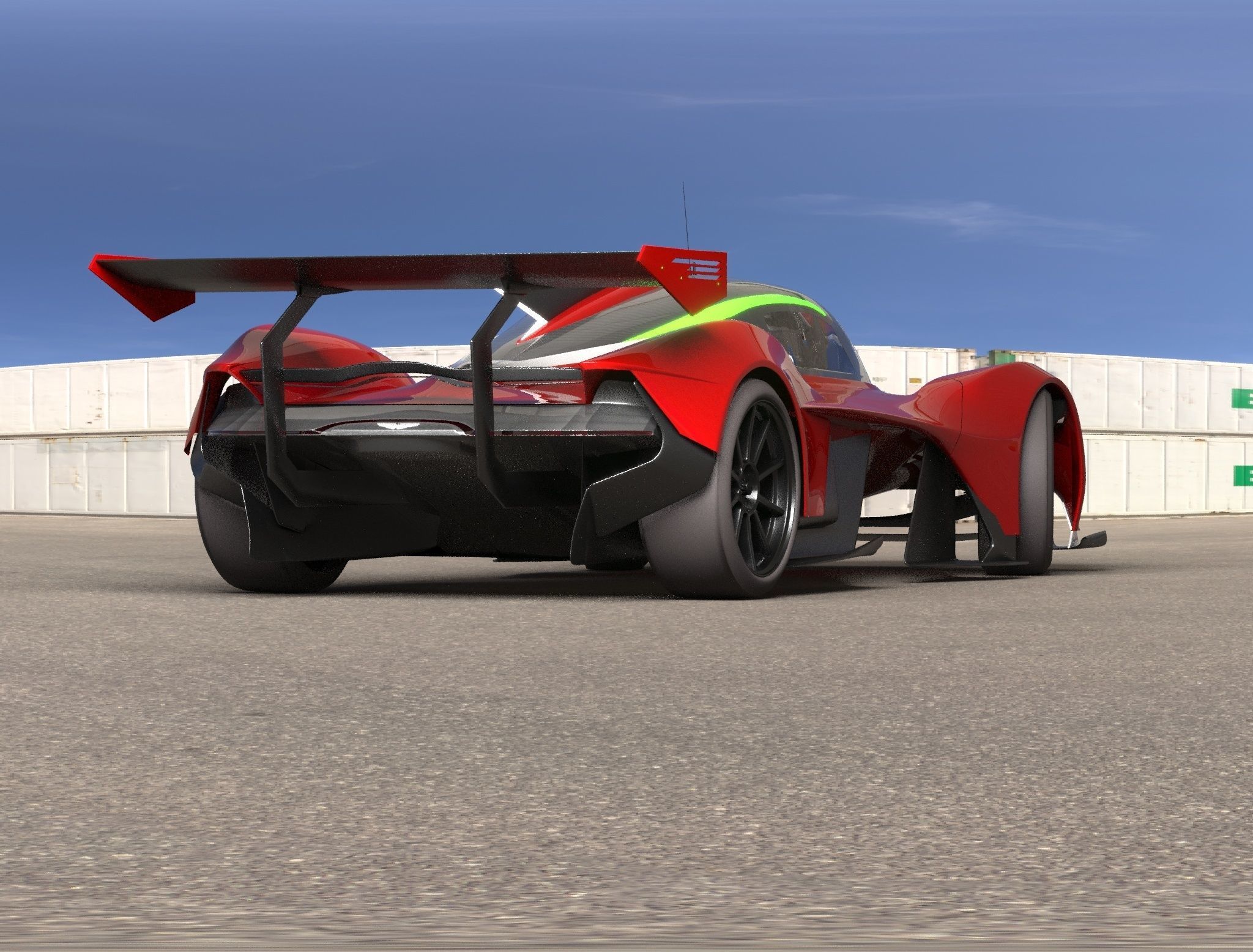 Aston Martin AM-RB 001 3D model 3D model_64