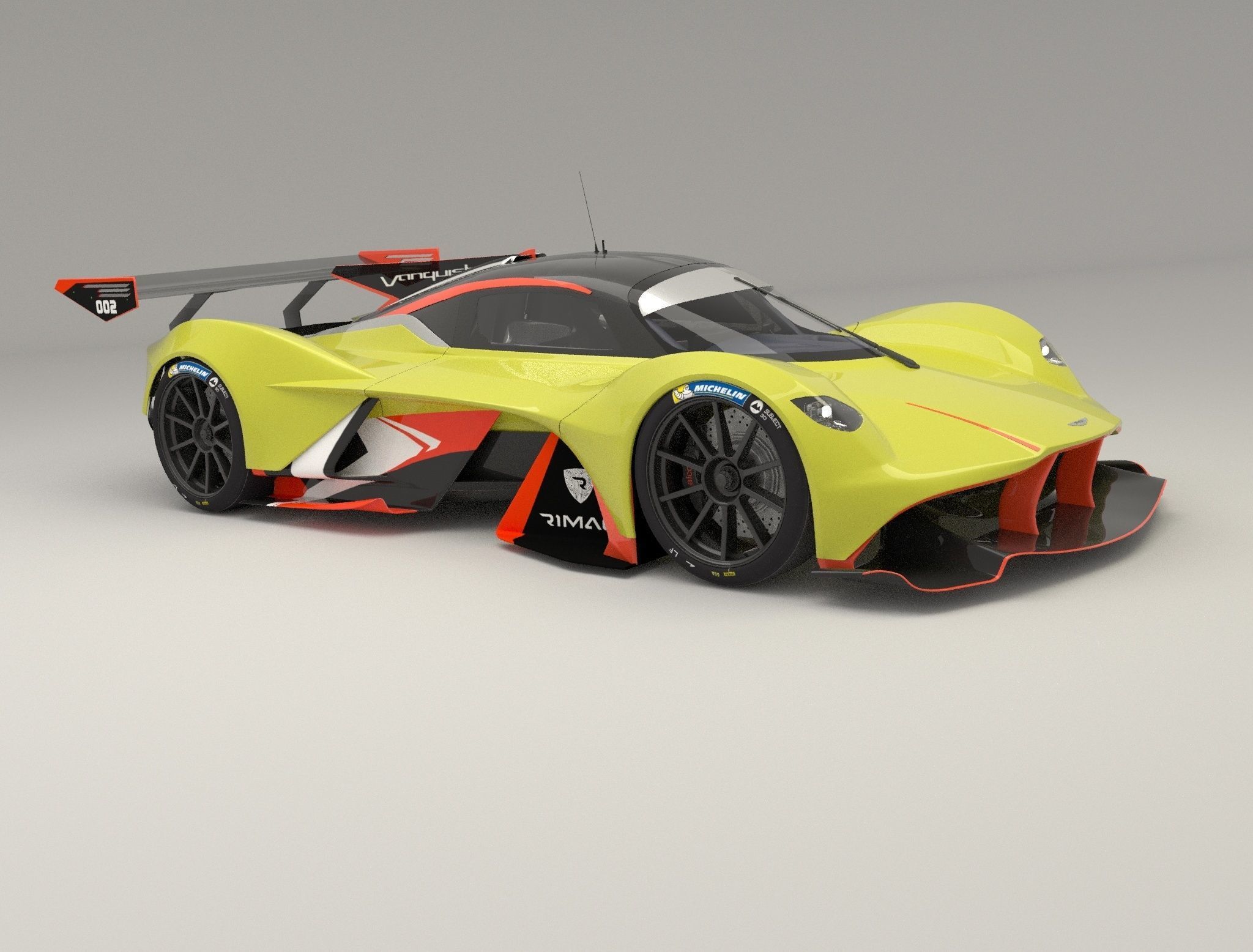 Aston Martin AM-RB 001 3D model 3D model_53