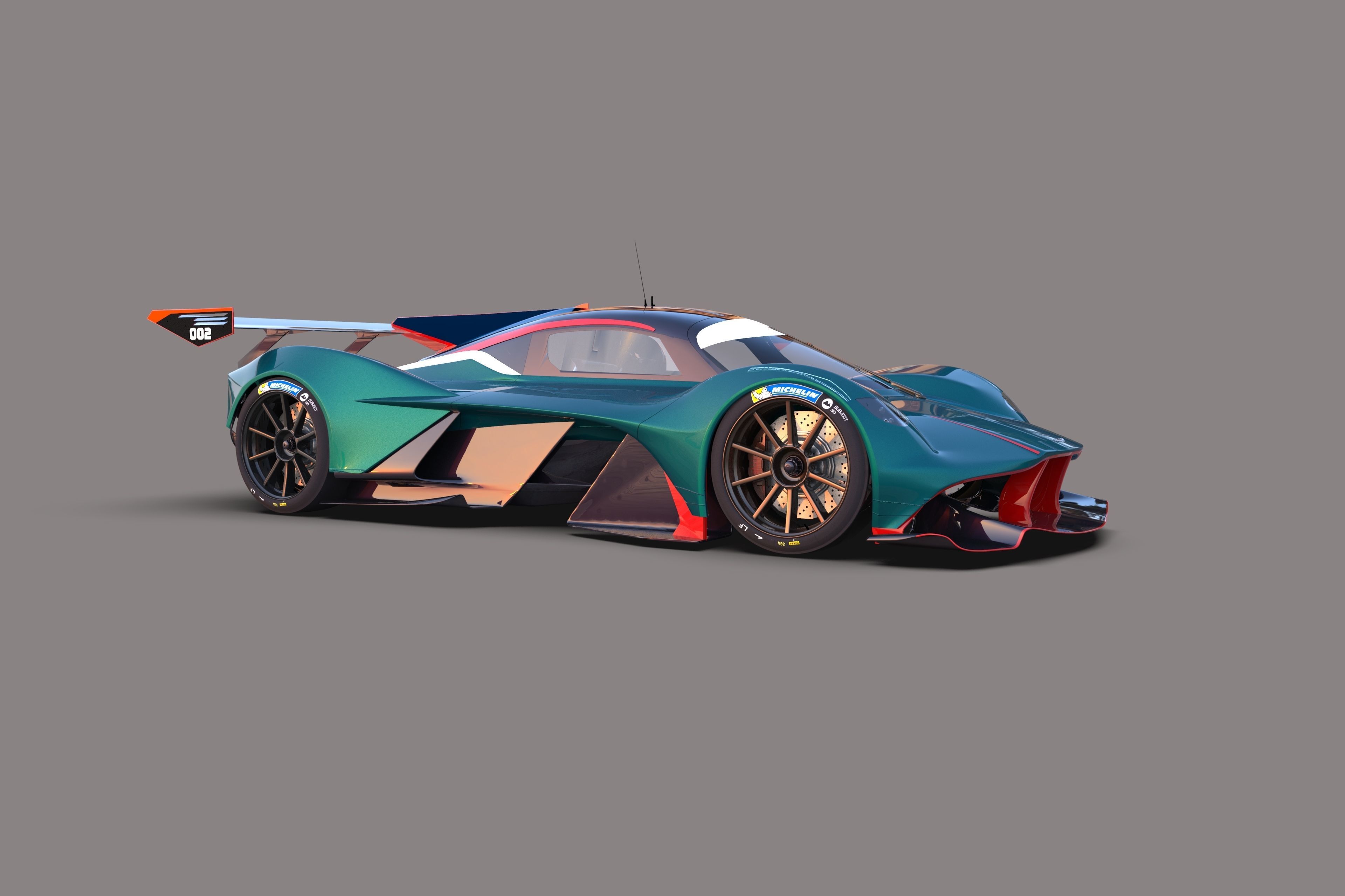 Aston Martin AM-RB 001 3D model 3D model_45