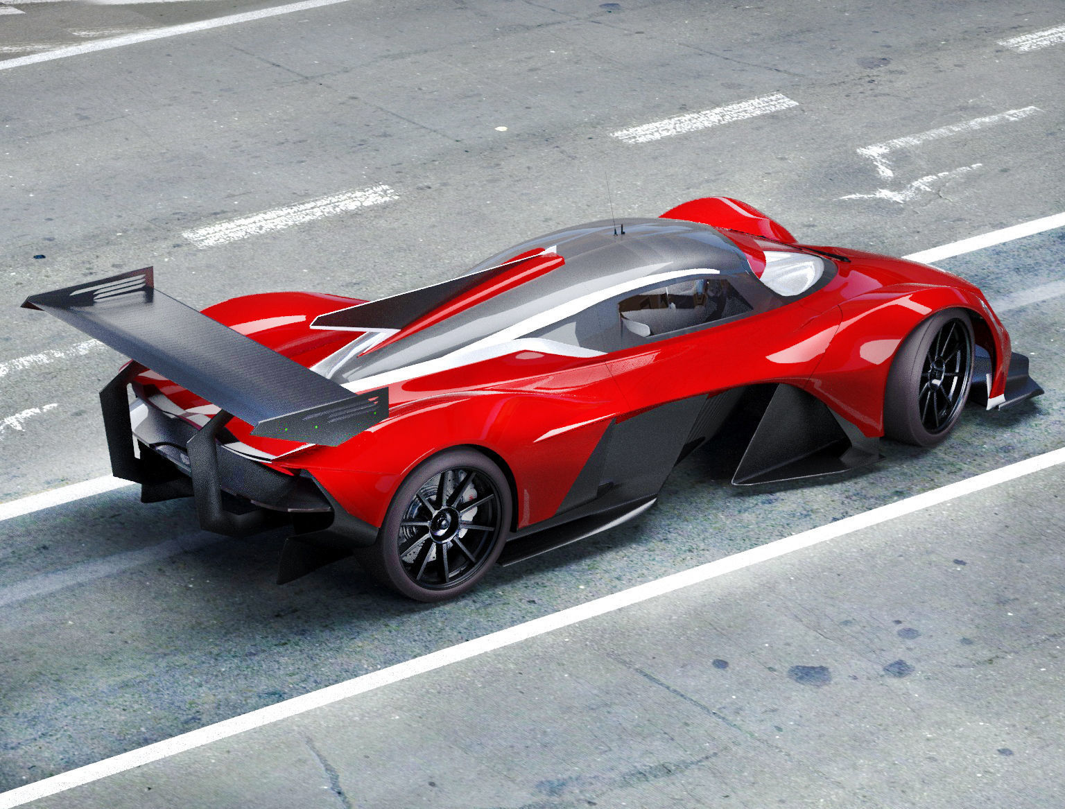 Aston Martin AM-RB 001 3D model 3D model_23