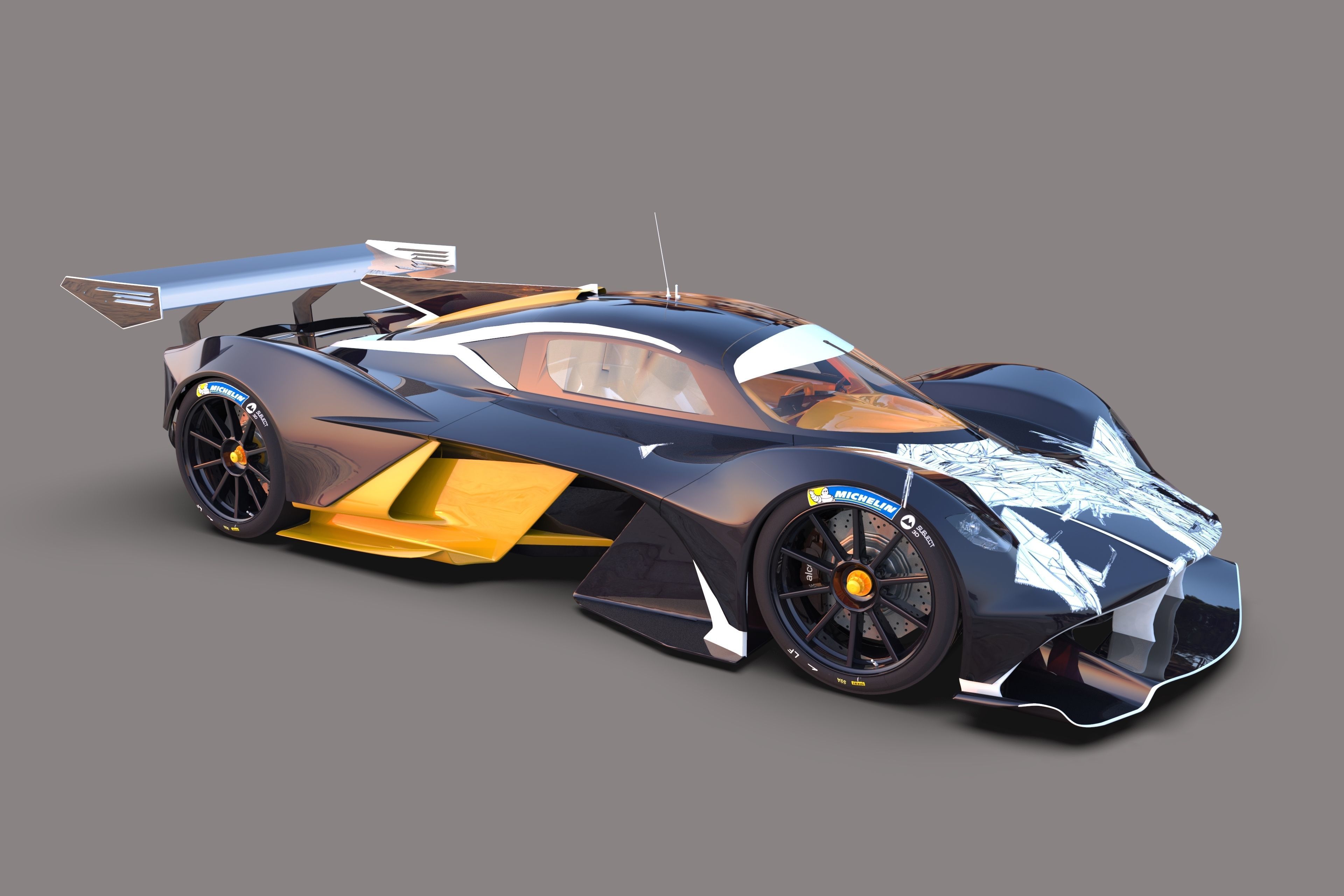 Aston Martin AM-RB 001 3D model 3D model_8
