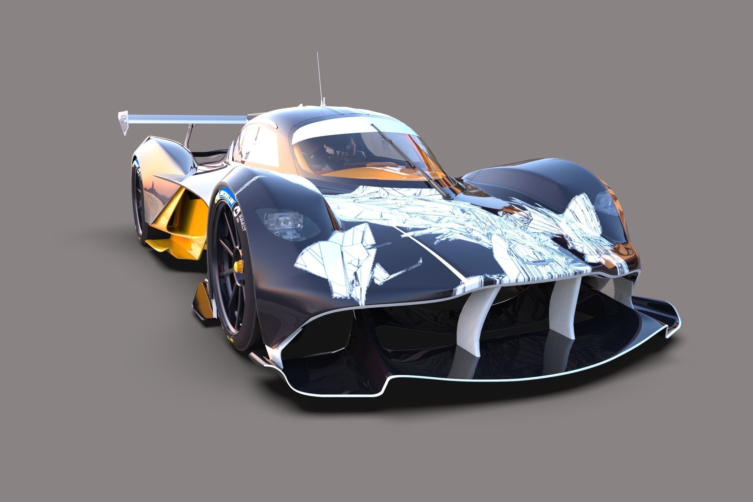 Aston Martin AM-RB 001 3D model 3D model_46