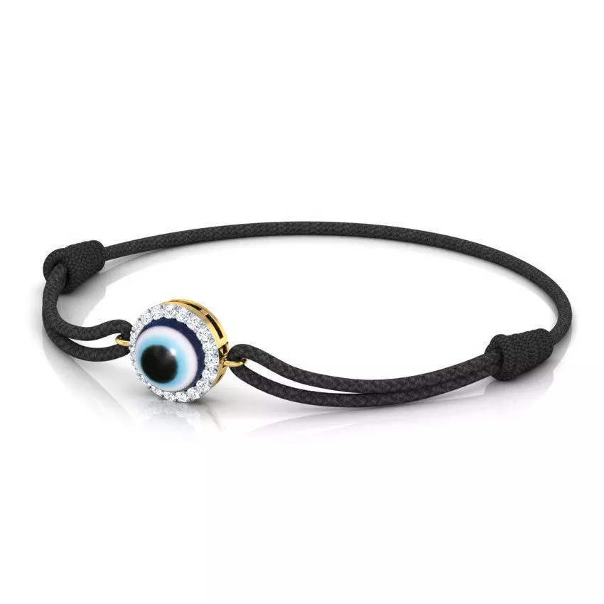 Black Thread Bracelet 3D print model
