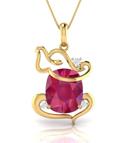 Lord Ganesh Shape Pendant 3D print model