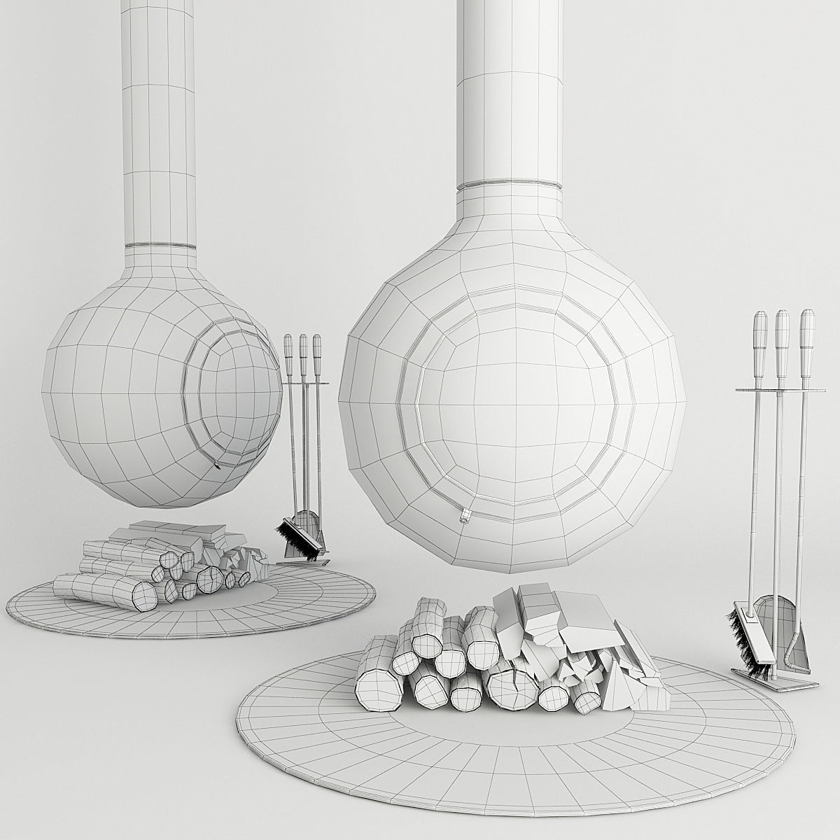 Fireplace Focus Bathyscafocus Hublot 3D model_6