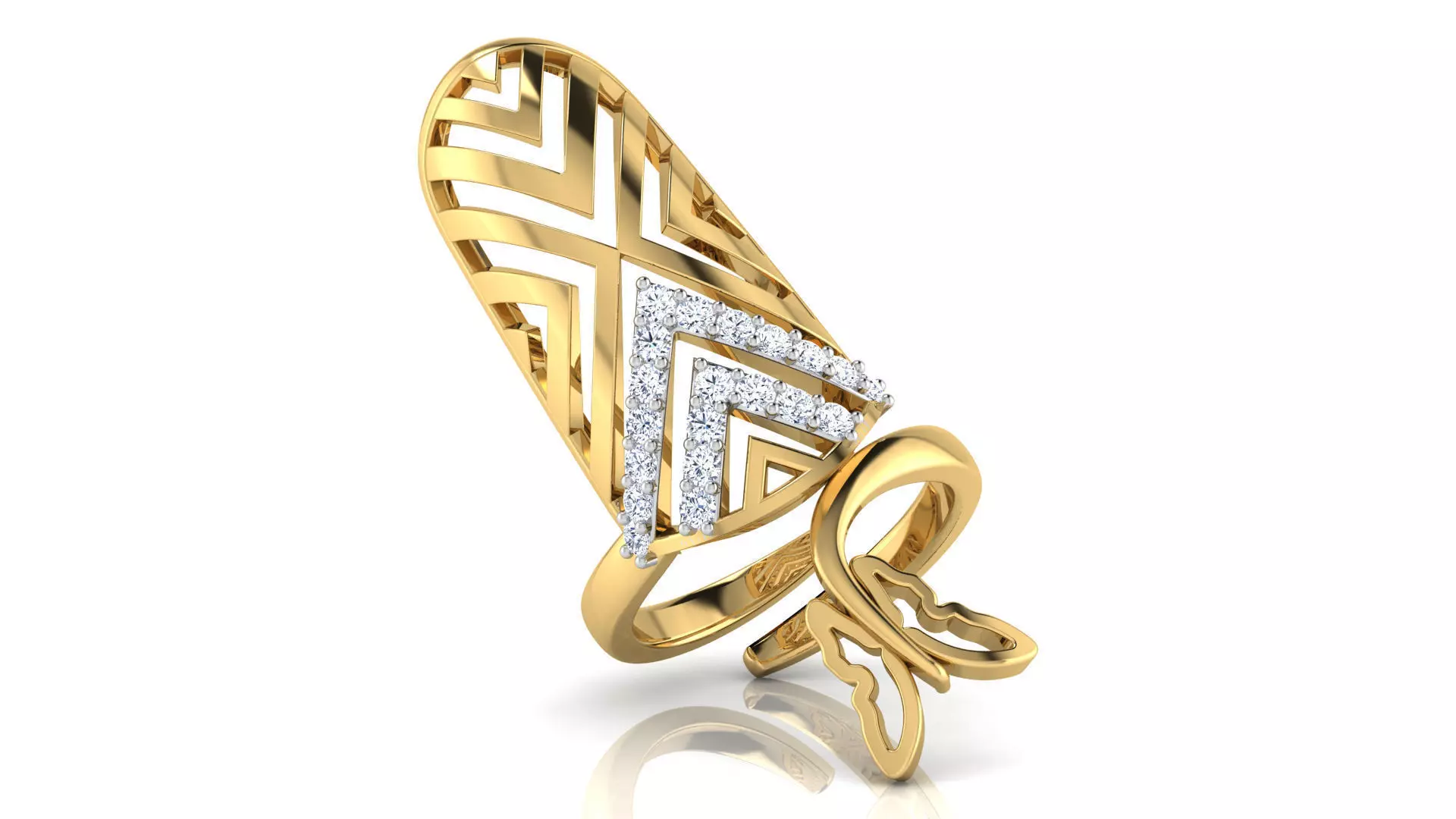 Nail Ring 4 3D print model