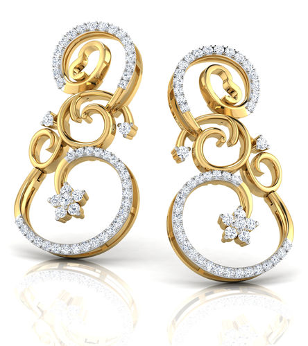 Pride Ruby Earring 3D print model