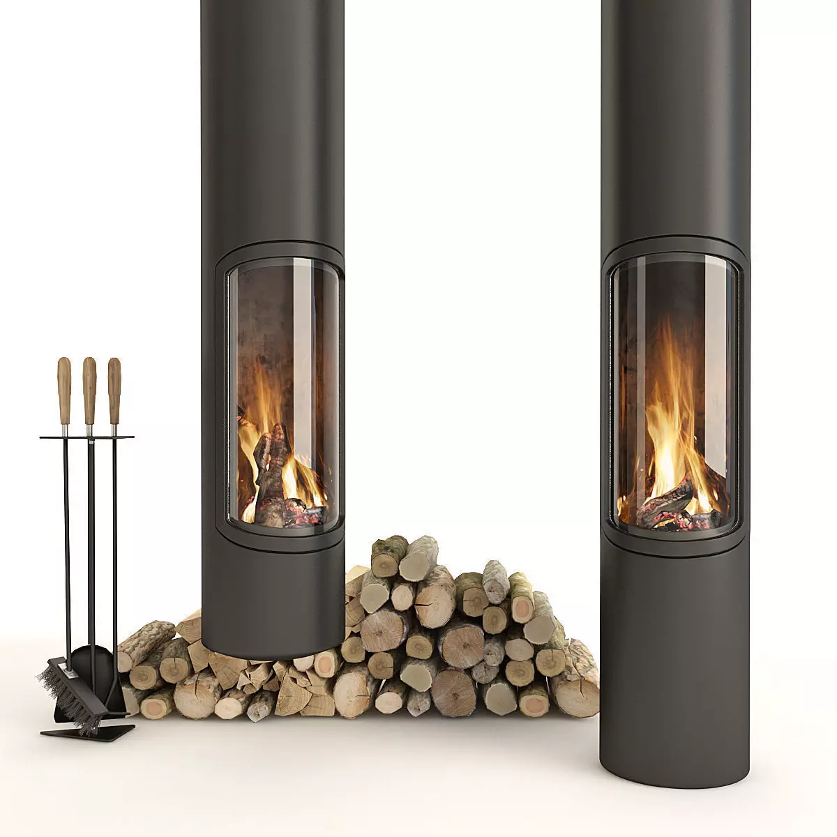 Fireplace Slimfocus 3D model_0