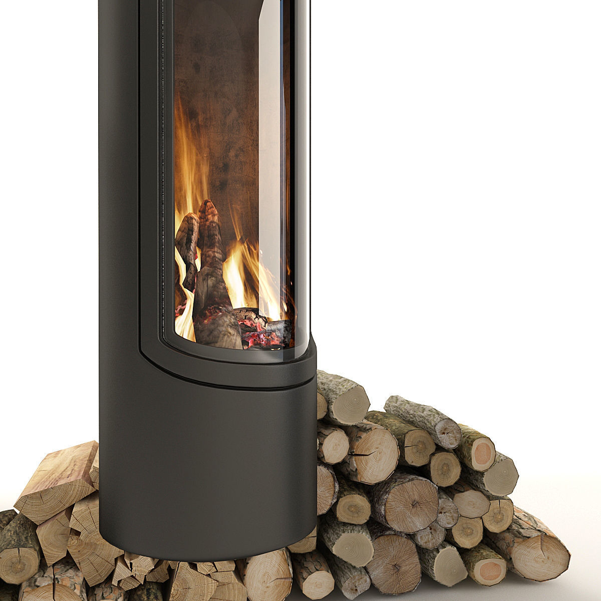 Fireplace Slimfocus 3D model_1