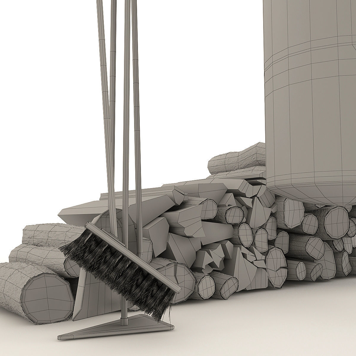 Fireplace Slimfocus 3D model_13
