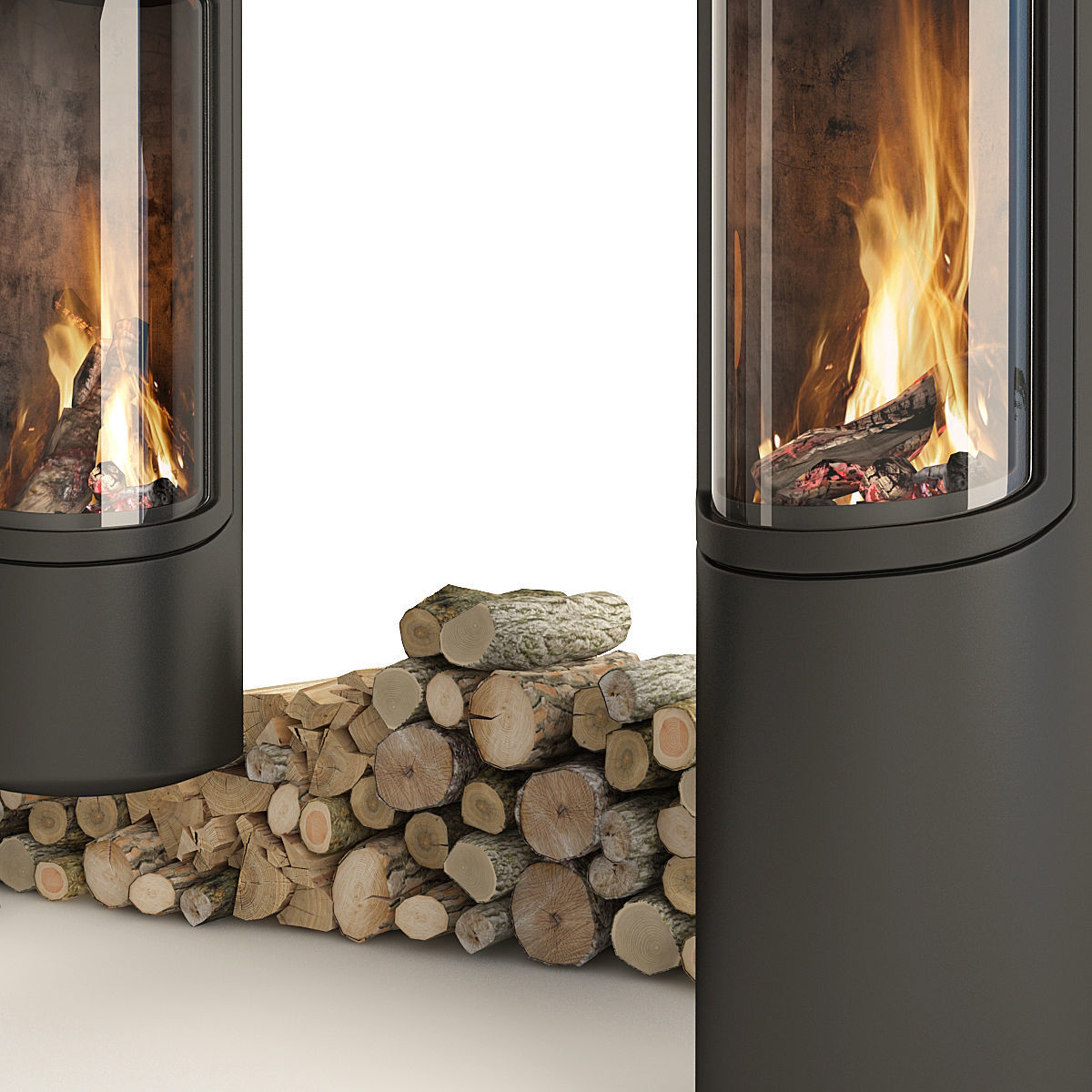 Fireplace Slimfocus 3D model_4