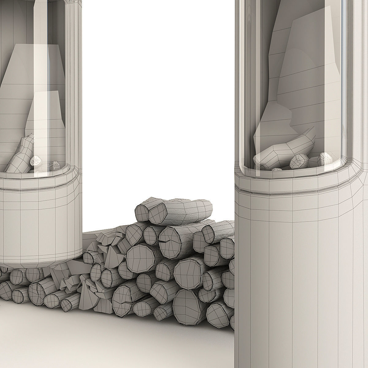 Fireplace Slimfocus 3D model_11