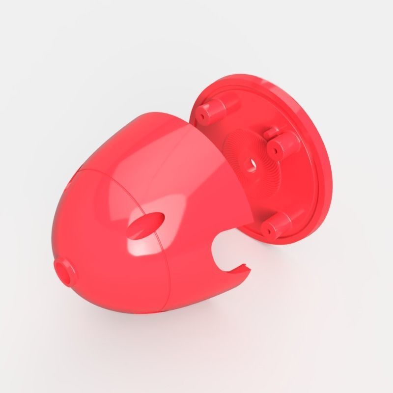 Messerschmitt Bf-109 RC Scale Spinner 3D print model_4