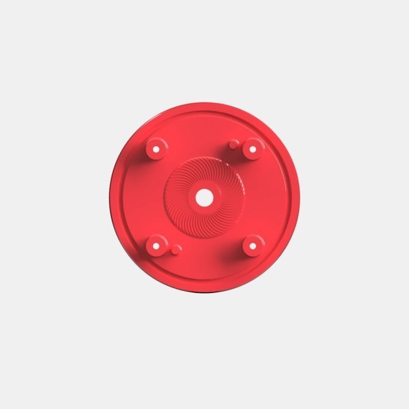 Messerschmitt Bf-109 RC Scale Spinner 3D print model_1