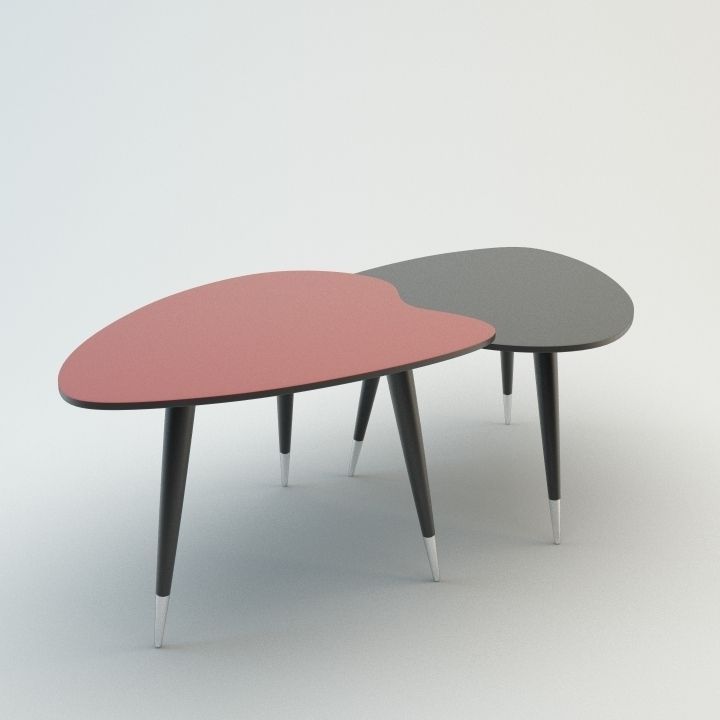 ak2562 coffe table 3D model_2