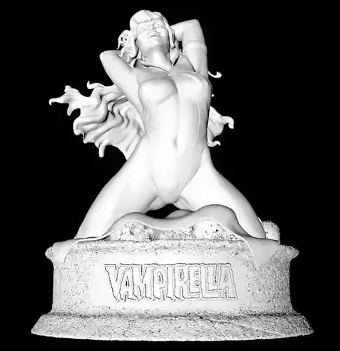 Vampirella statue