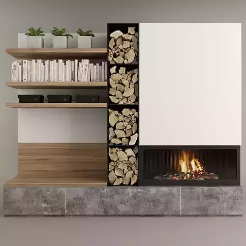 Fireplace Set 11