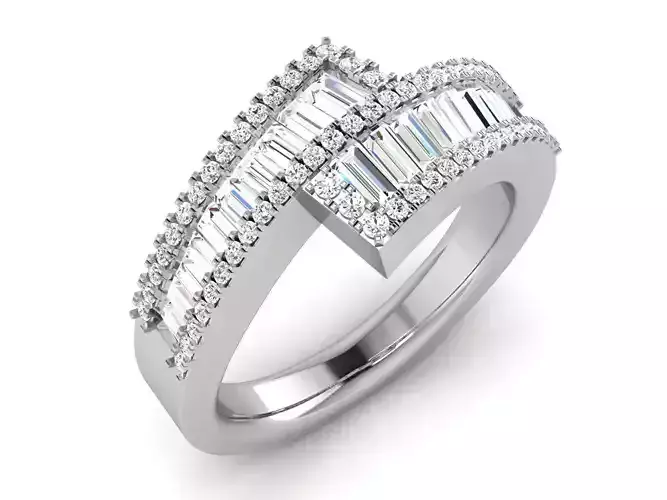 Spiral Engagement Ring With Diamonds 30