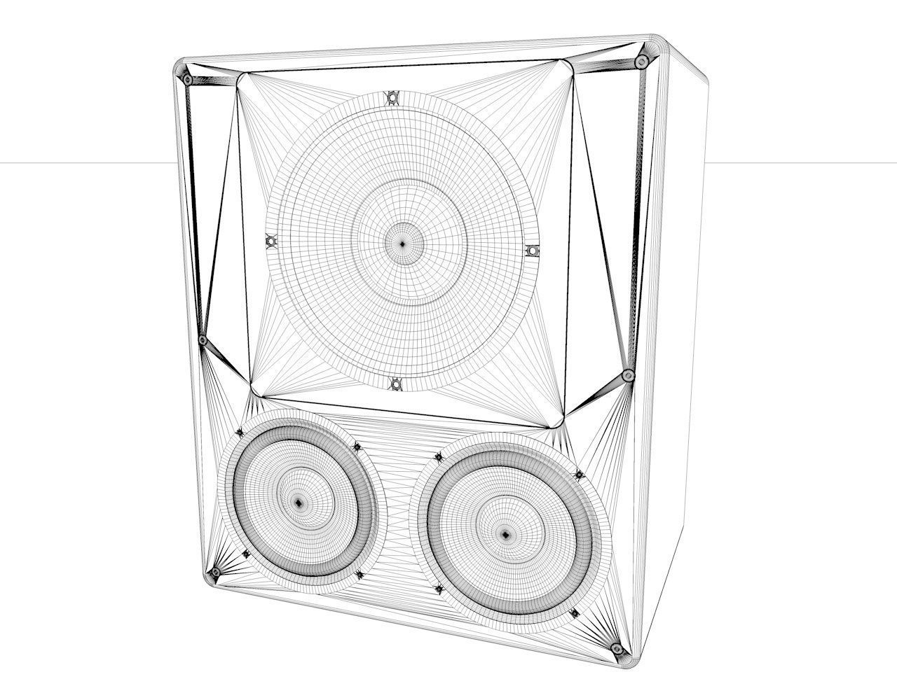 Audio-Speaker speaker 3D model_4