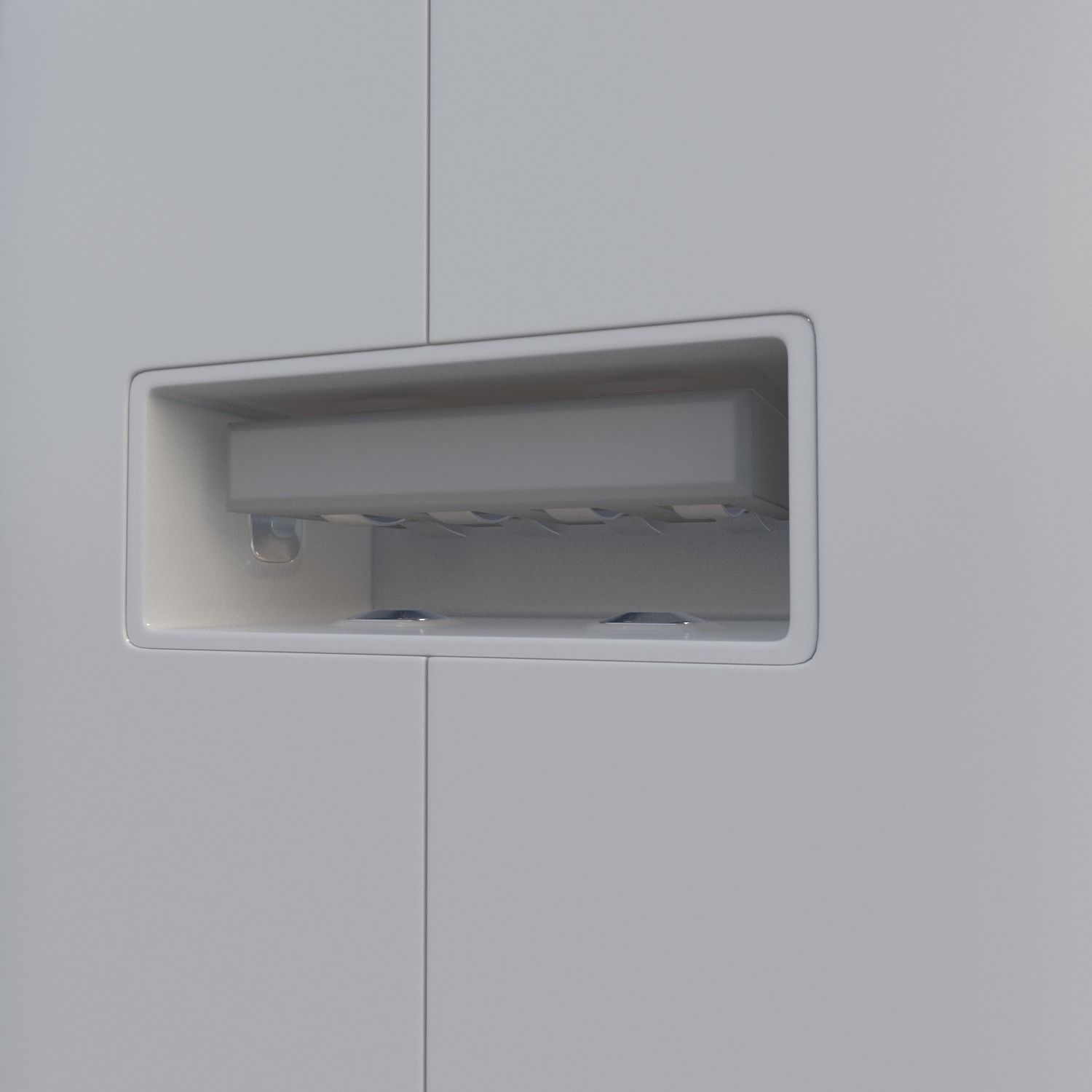 Apple USB 12W Adapter - Ready For Render 3D model_7